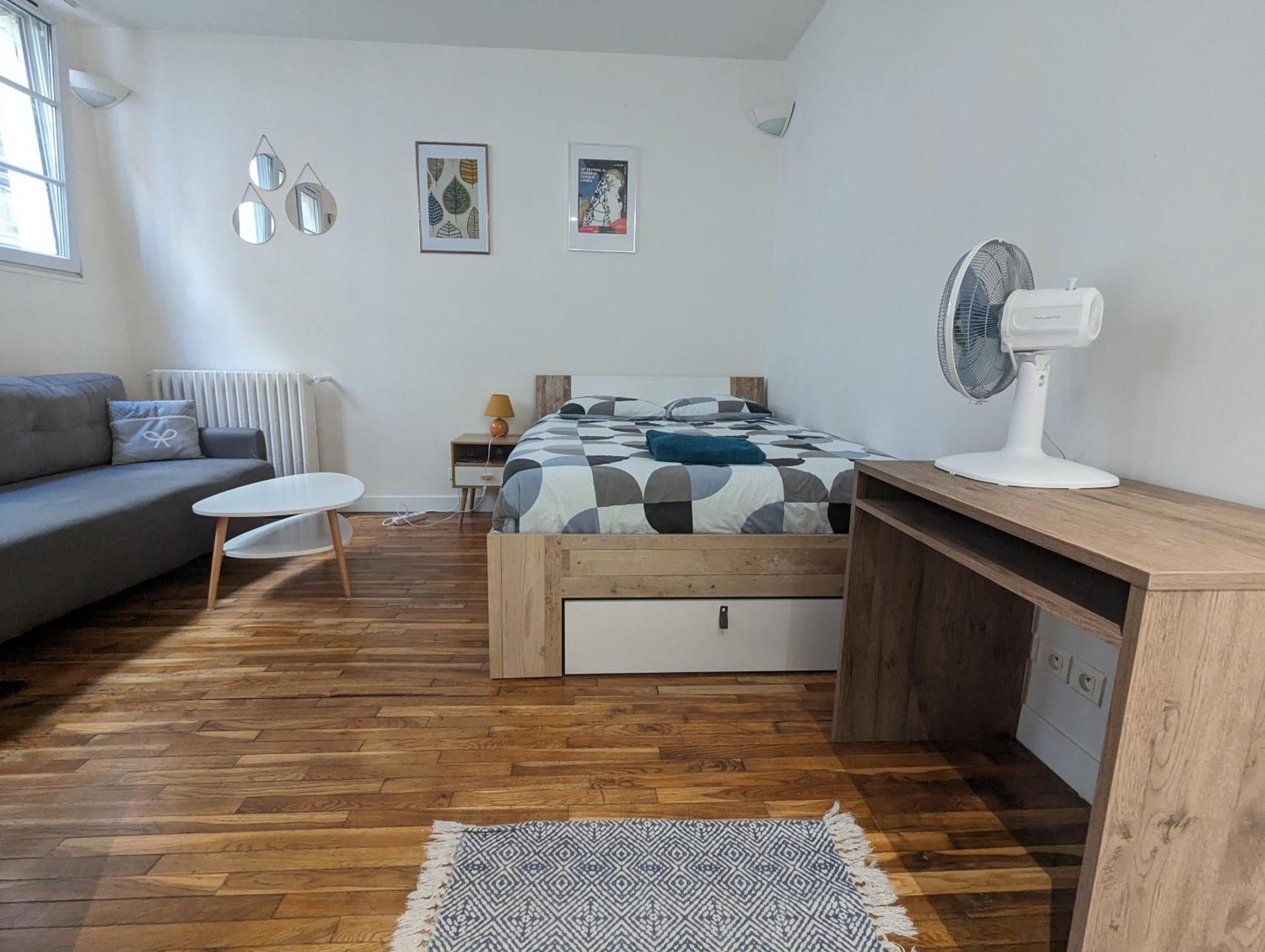 Studio Jaures - Equipped Studio Near Paris With Private Bathroom Montrouge Ngoại thất bức ảnh